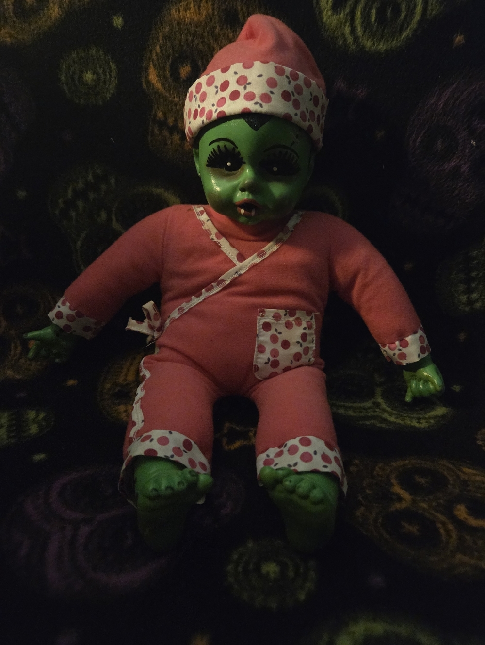 Green Frankenstein Styled Monster Doll